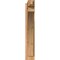 Ekena Millwork Thorton Smooth Craftsman Outlooker, Western Red Cedar, 5 1/2"W x 22"D x 34"H OUT06X22X34THR04SWR - alternate 2